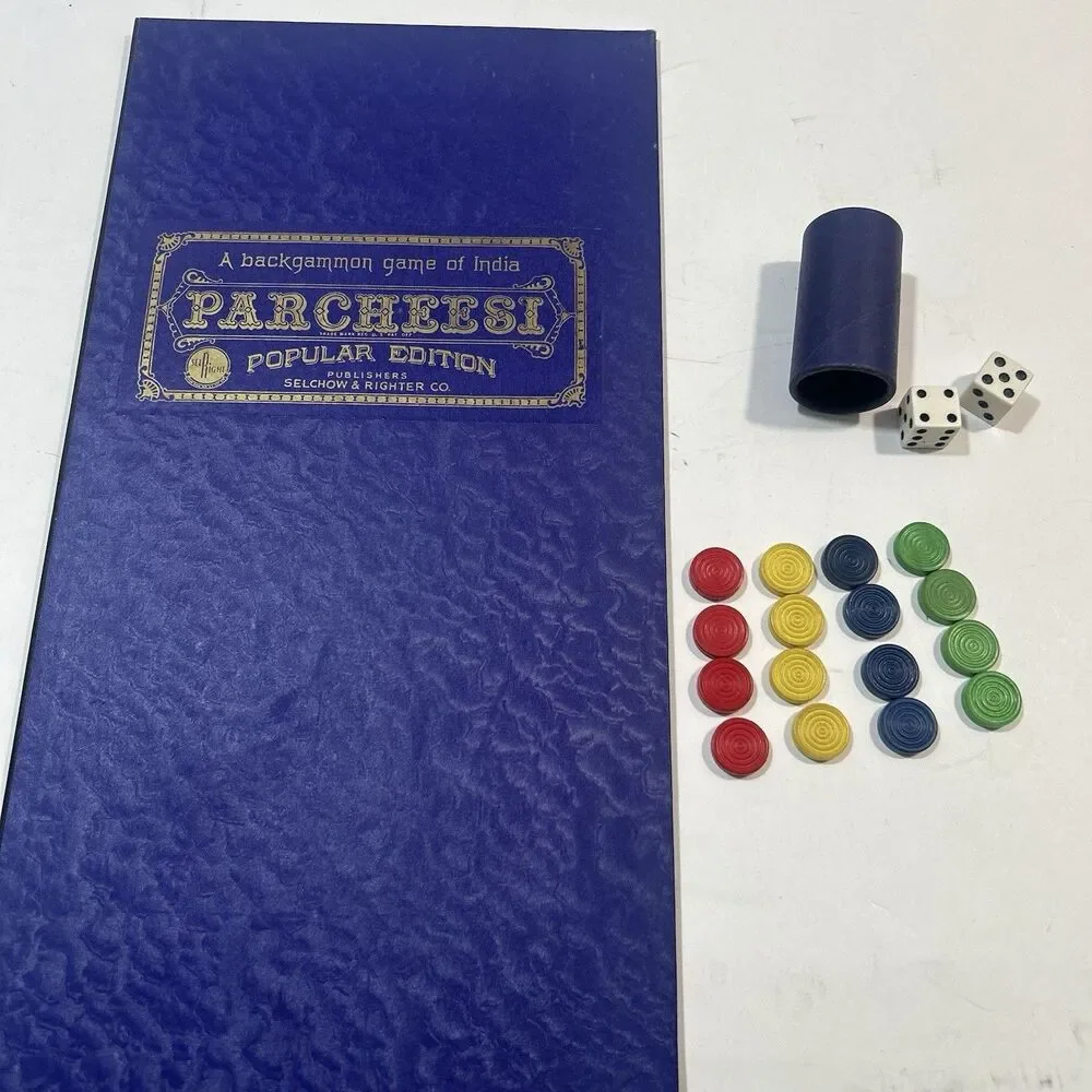 Selchow & Righter vintage parcheesi